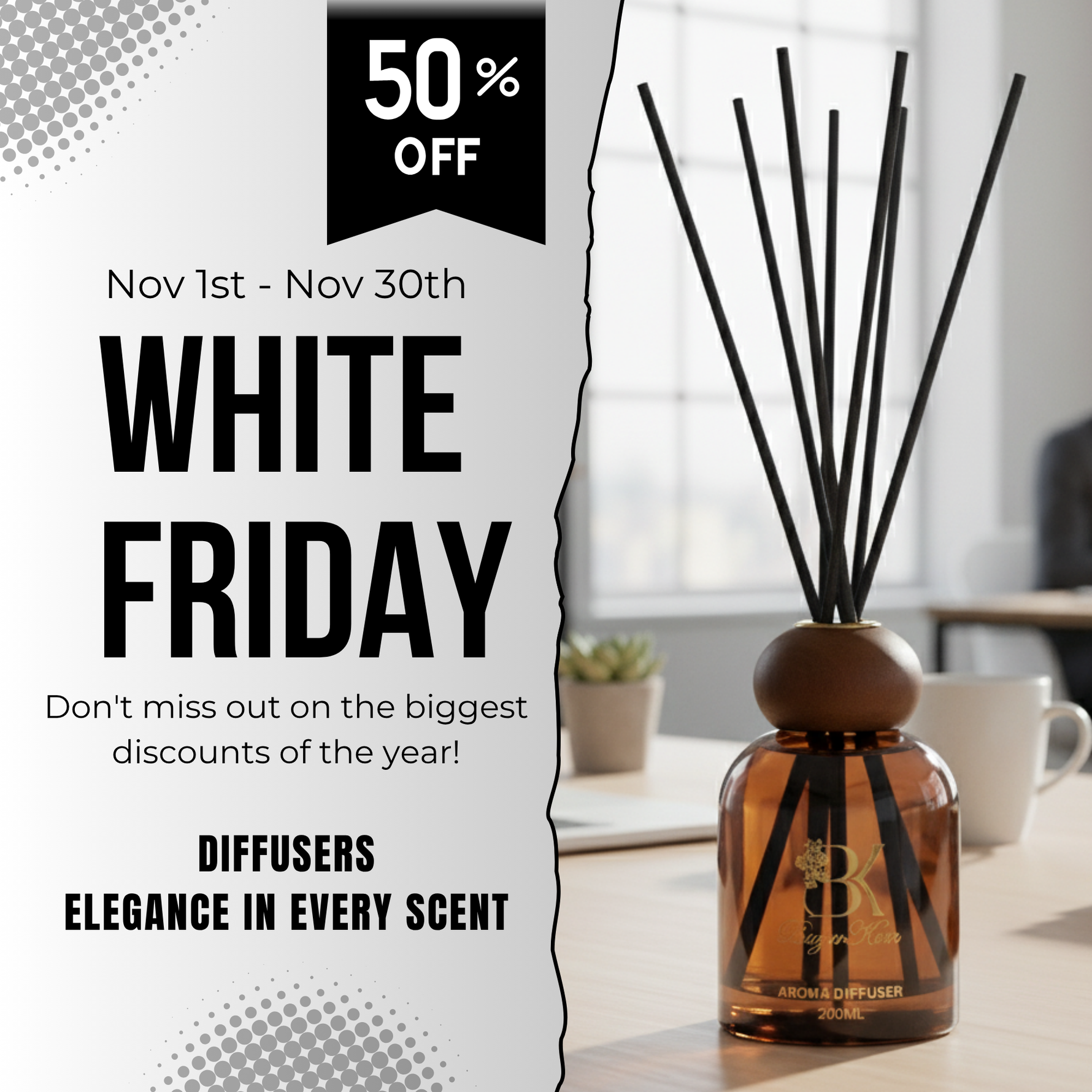 White Friday Sale UAE 2025 – Enjoy 50% OFF on Everything at Bazarkom!