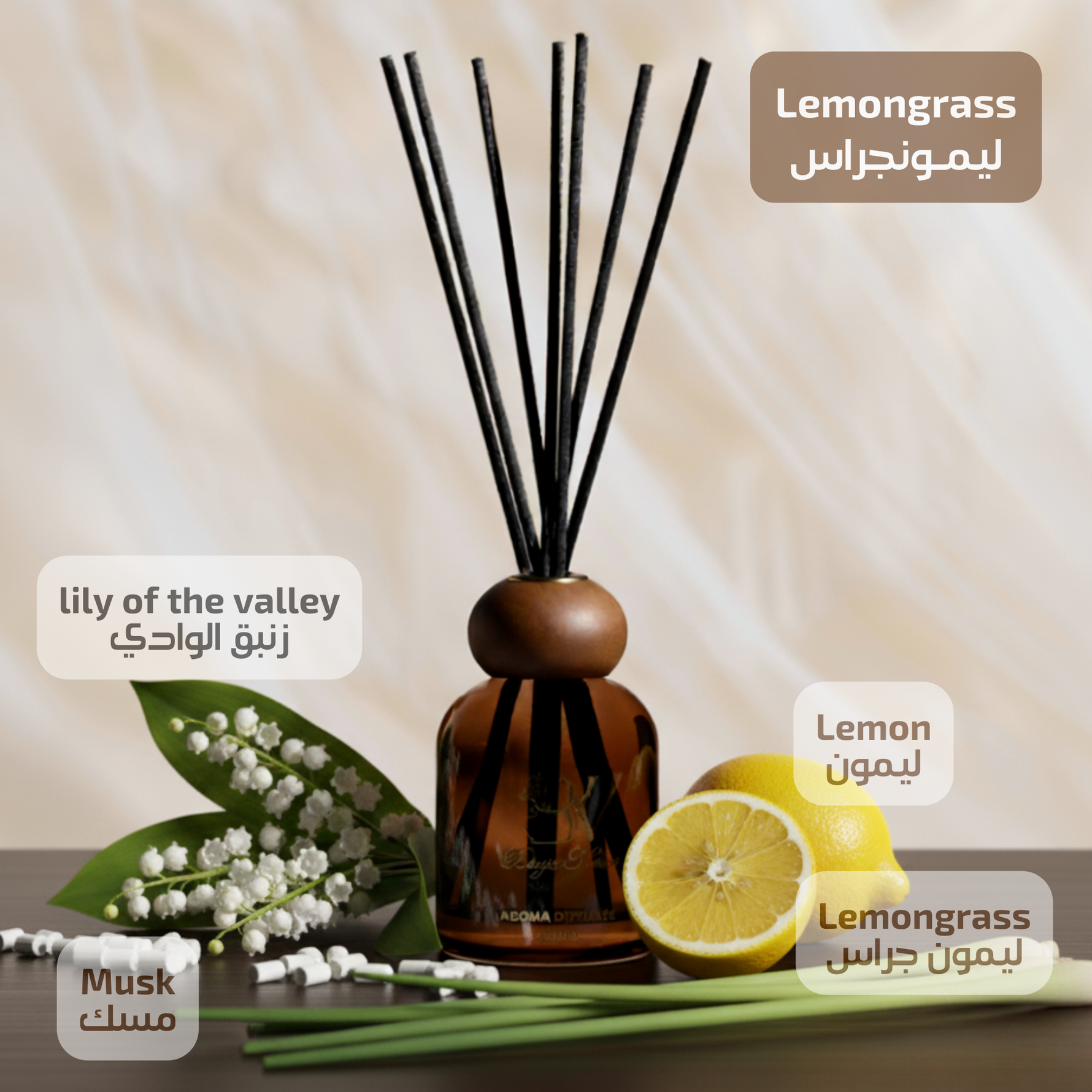  فواحة عطرية - ليمون جراس