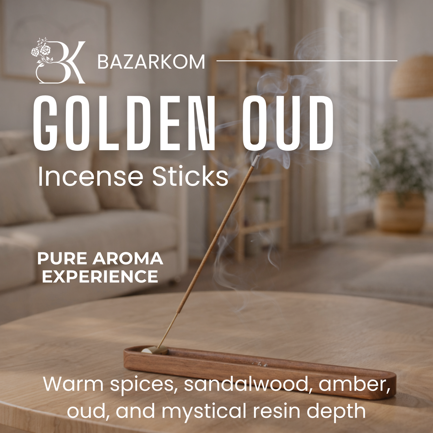 BK Incense Sticks - Golden Oud