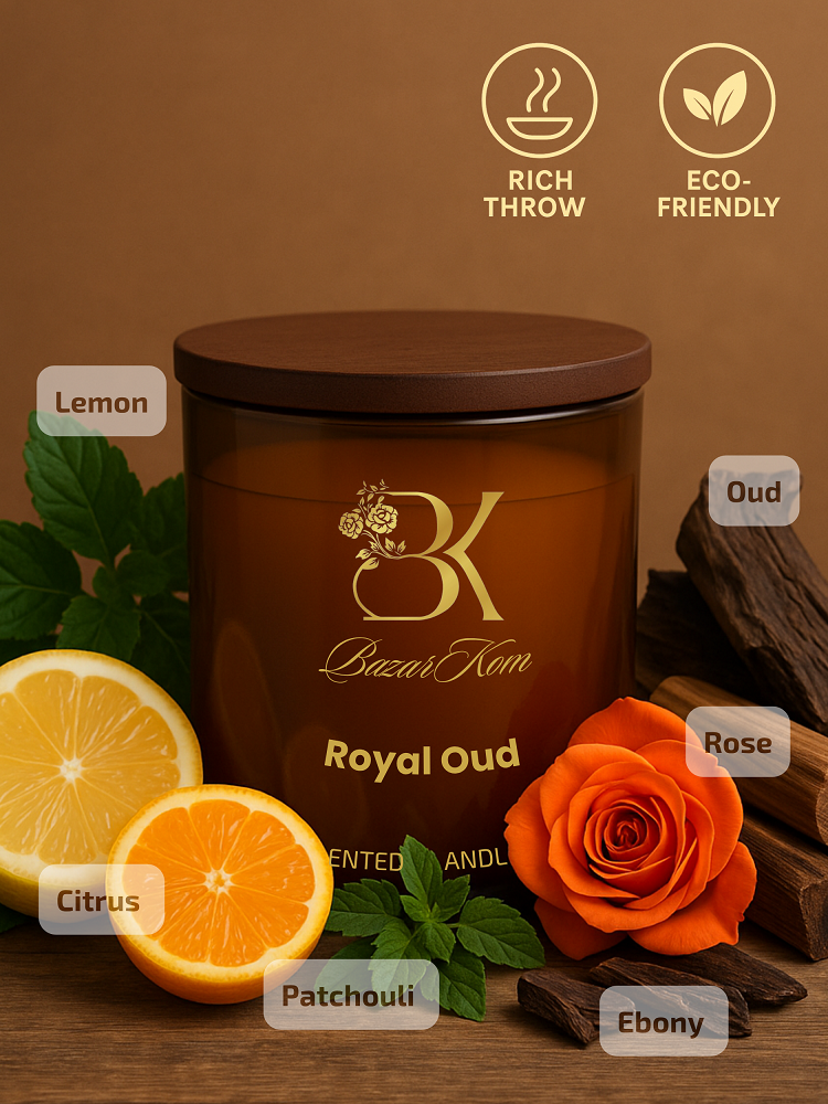 شمعة معطرة، رويال عود ، 300 جرام