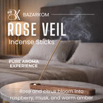  BK Incense Sticks - Rose Veil