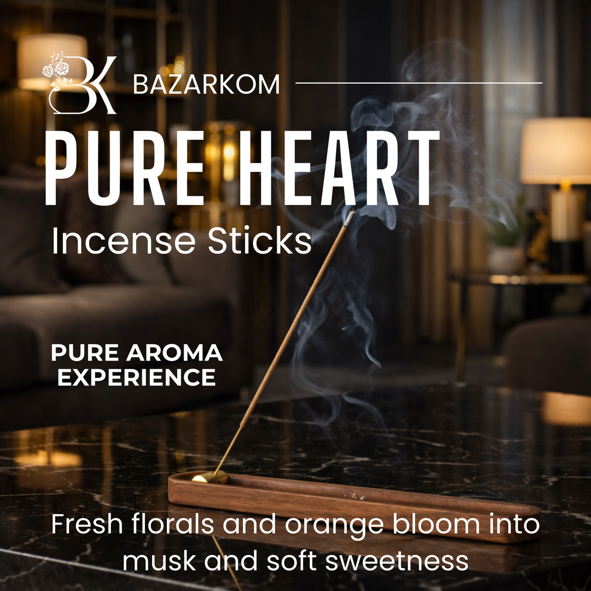  BK Incense Sticks - Pure Heart