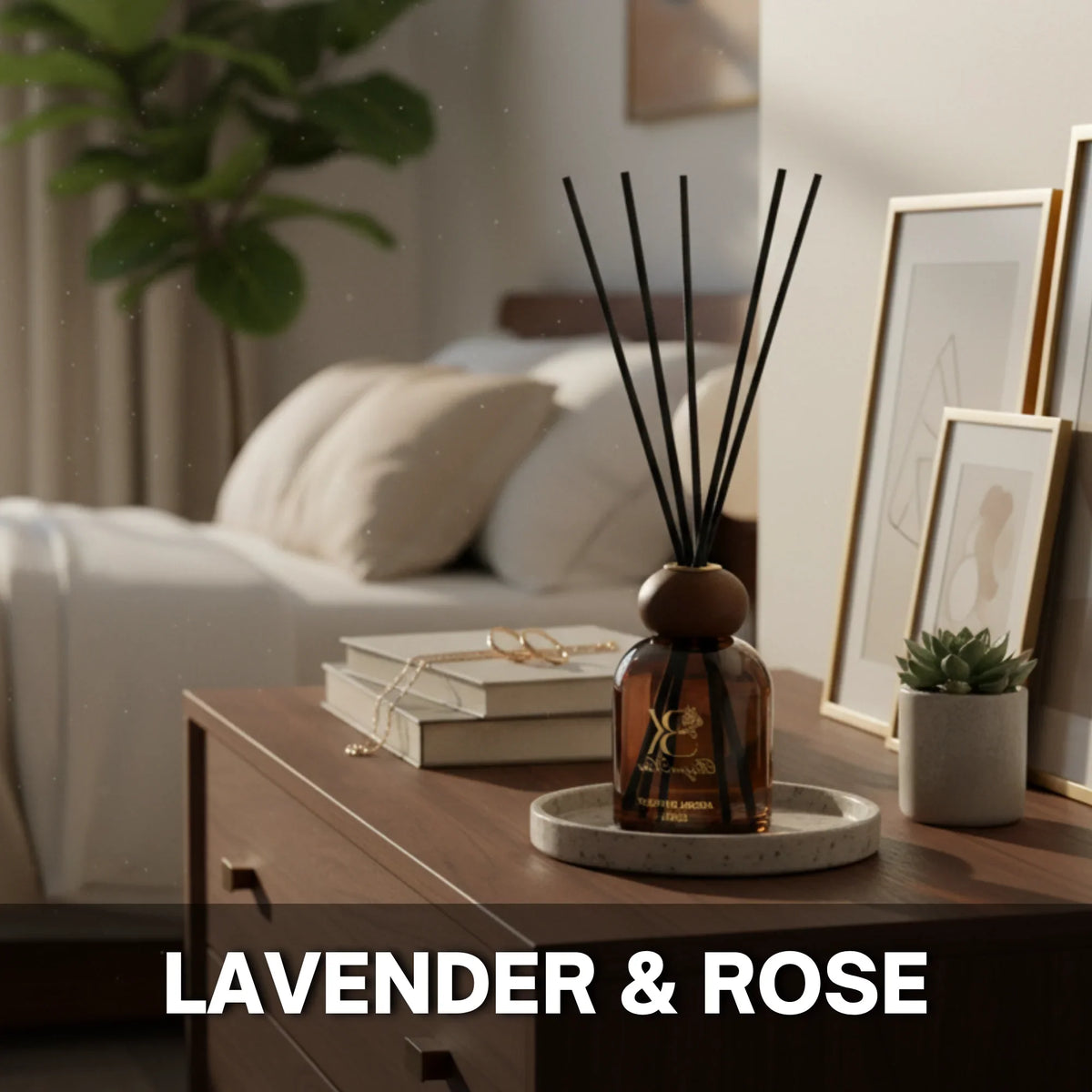  Lavender & Rose - Reed Diffuser