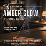  BK Incense Sticks - Amber Glow