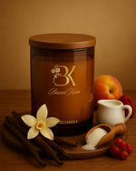Bazarkom Scented Candle - Vanilla, 300g
