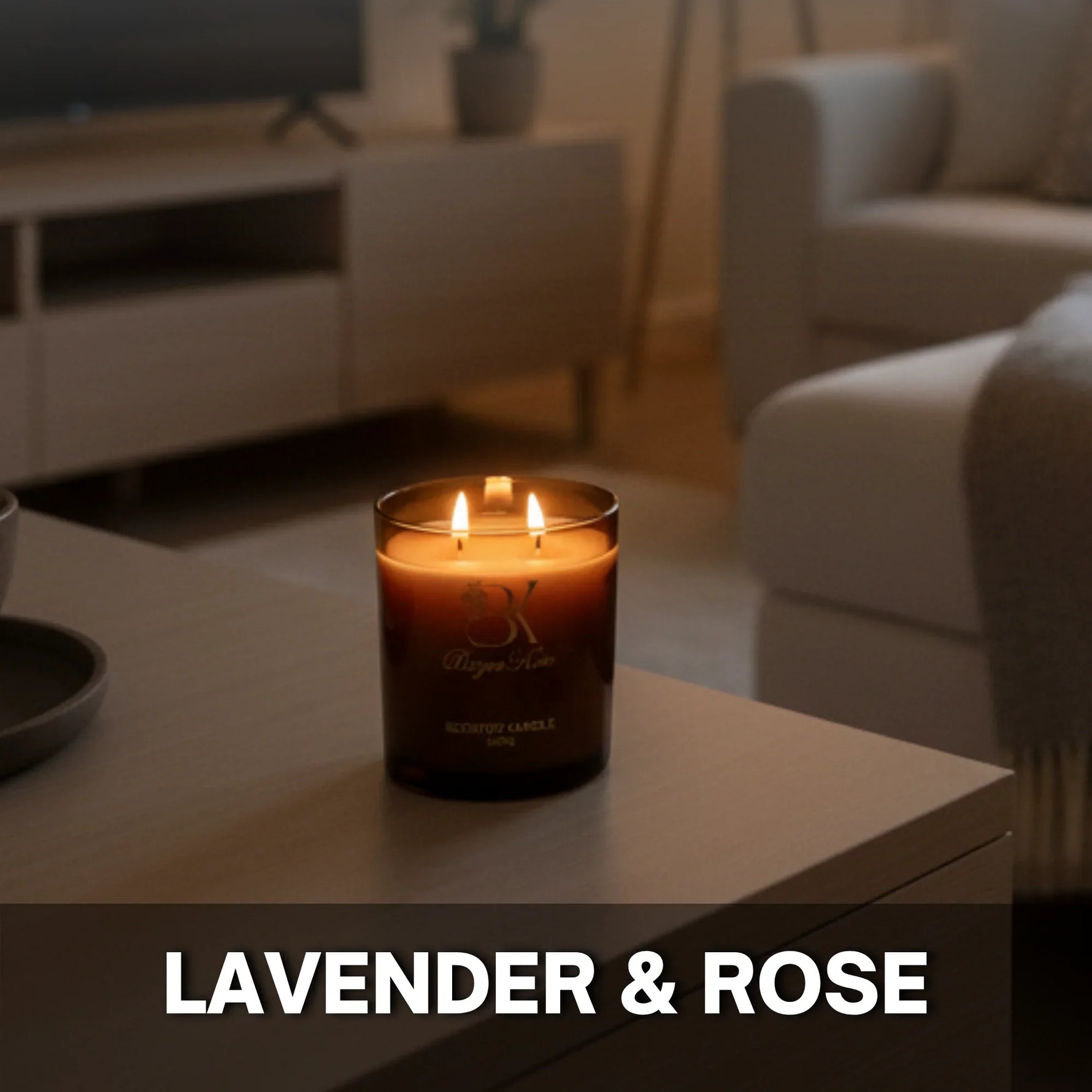 Lavender & Rose - Candle