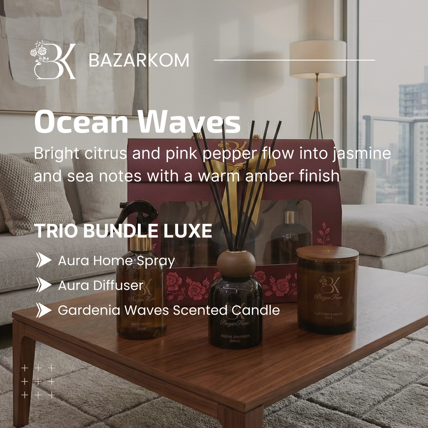 BK Ocean Waves Set - 3 Items