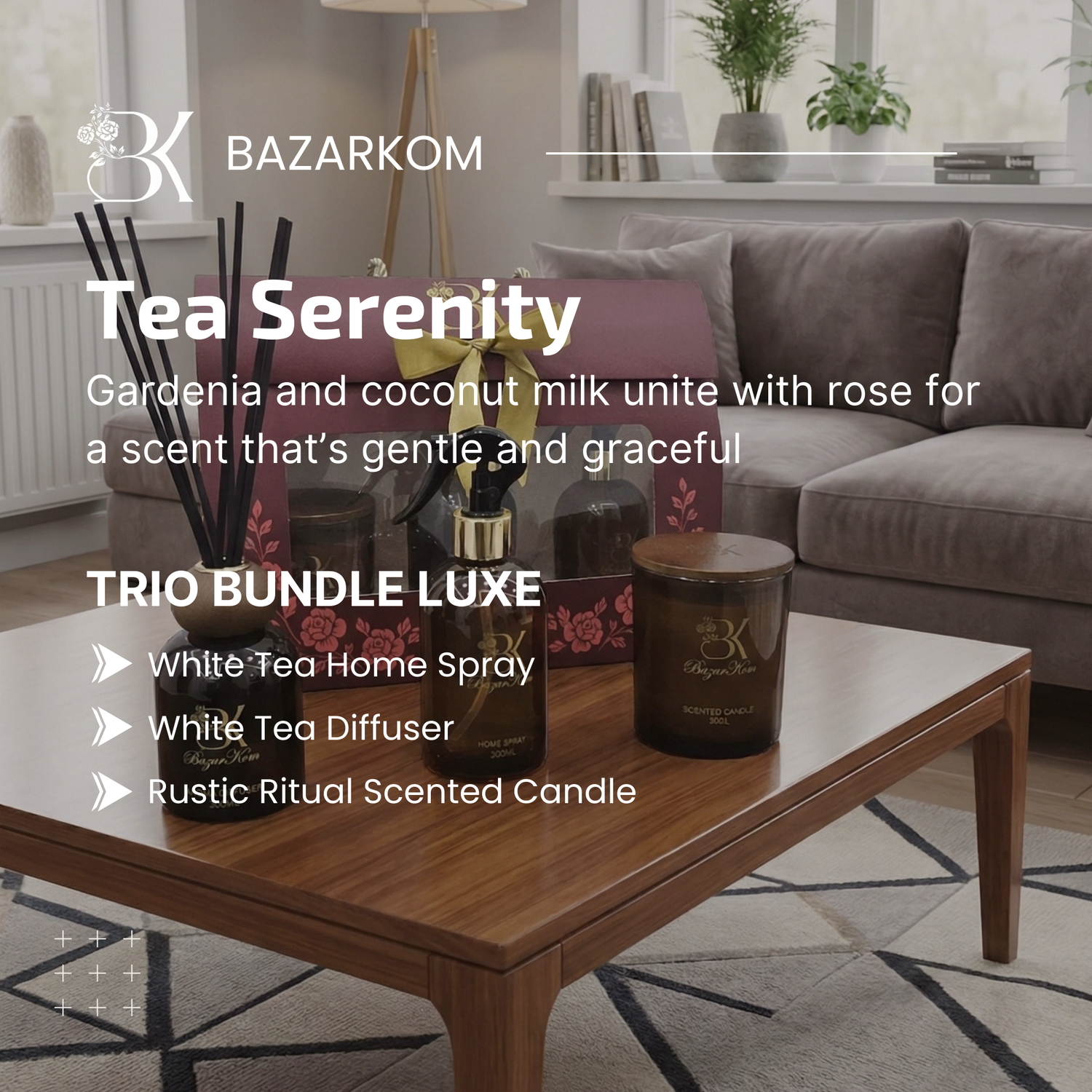BK Tea Serenity Set - 3 Items
