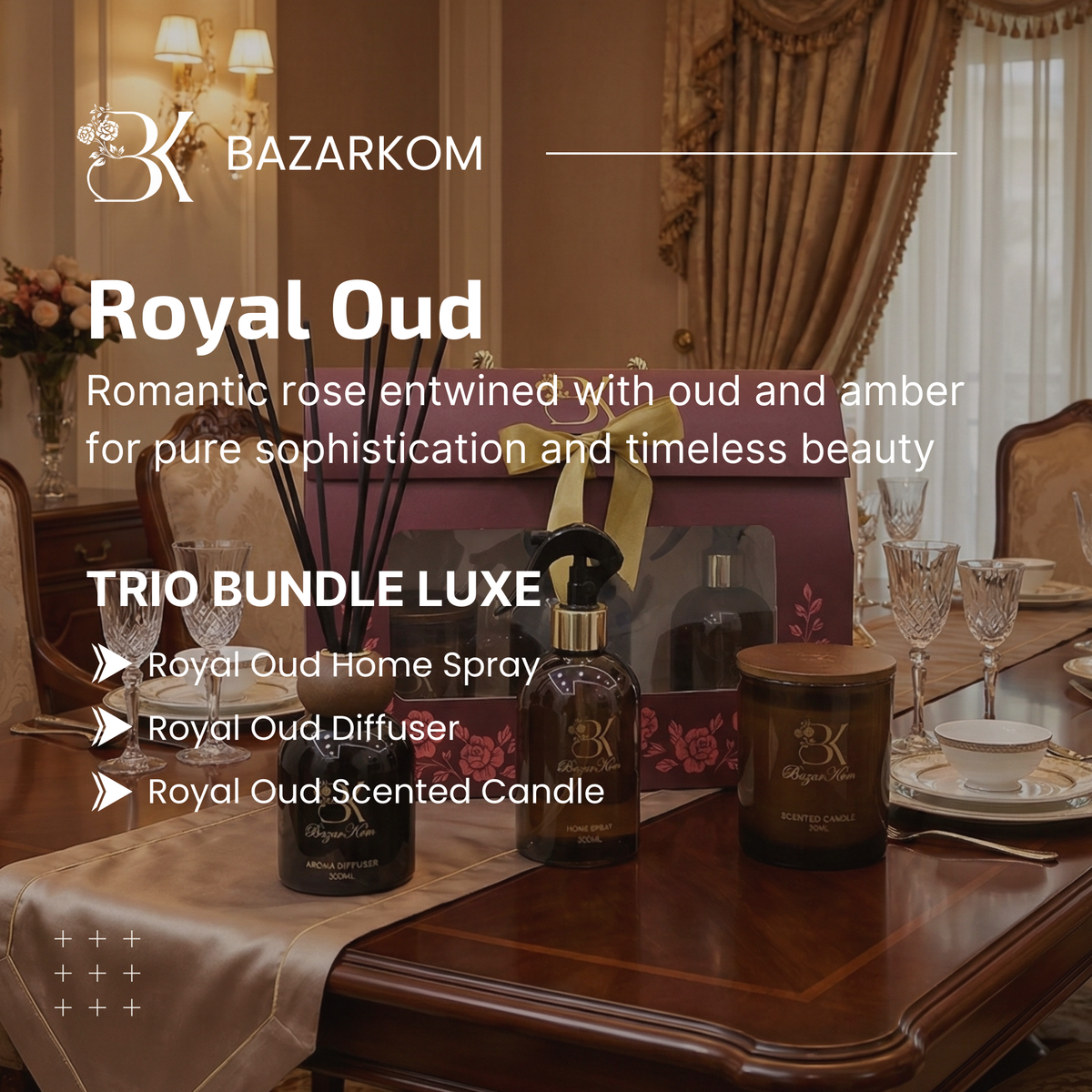  BK Royal Oud Set - 3 Items