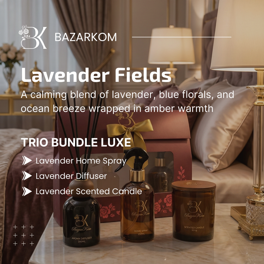 BK Lavender Fields Set - 3 Items