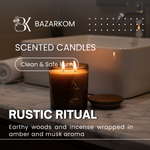  BK Scented Candle - Rustic Ritual