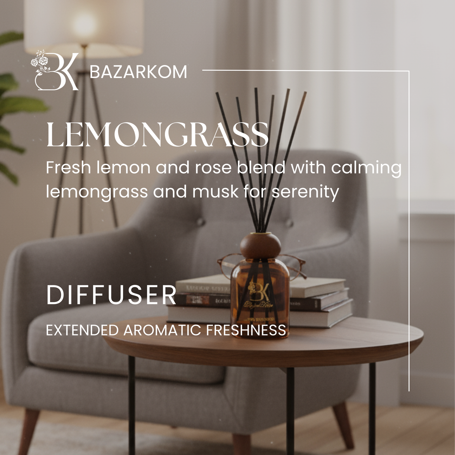 BK Aroma Diffuser - Lemongrass