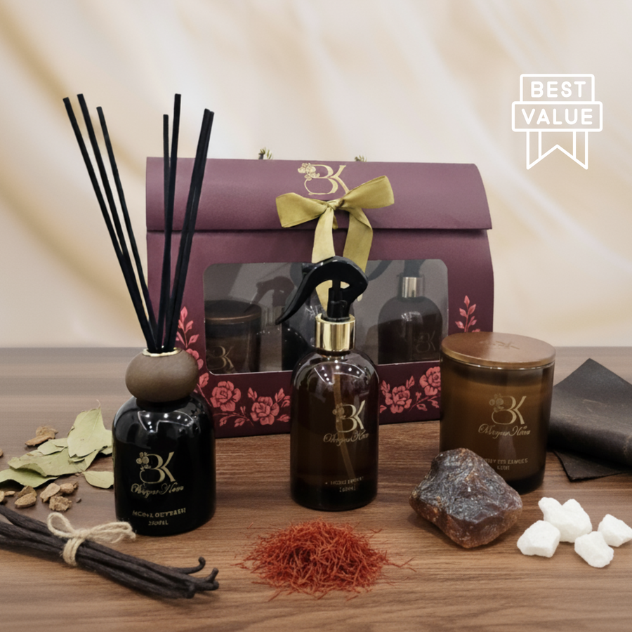 BK Floral Amber Set - 3 Items