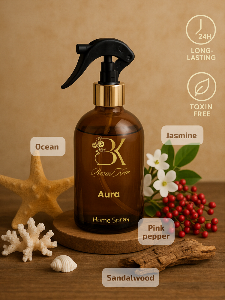 Bazarkom Home Spray - Aura (250ml)