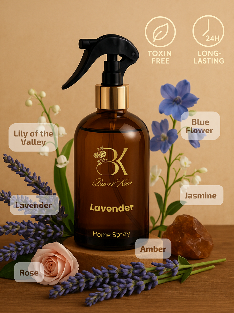 BK Home Spray - Lavender & Rose (250ml)