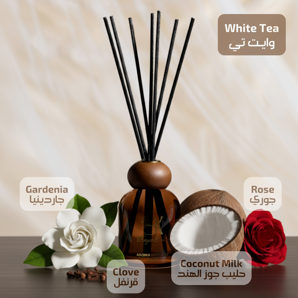  BK Aroma Diffuser - White Tea