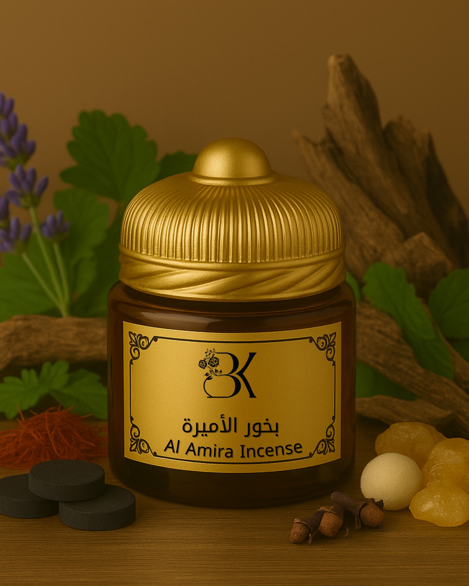 بخور بازاركم - الأميرة (90-100 جرام)