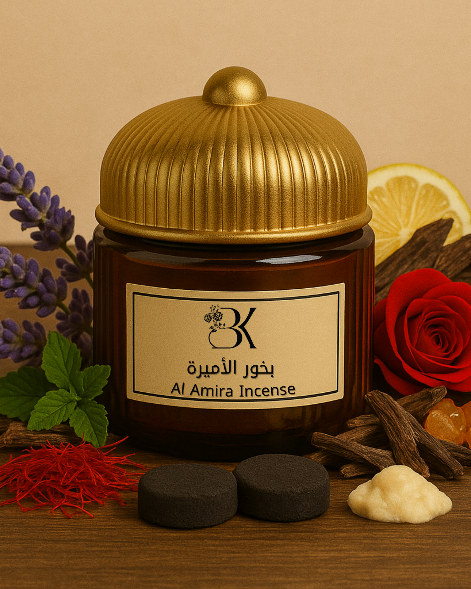 Bazarkom Incense - Al Amira (90-100g)