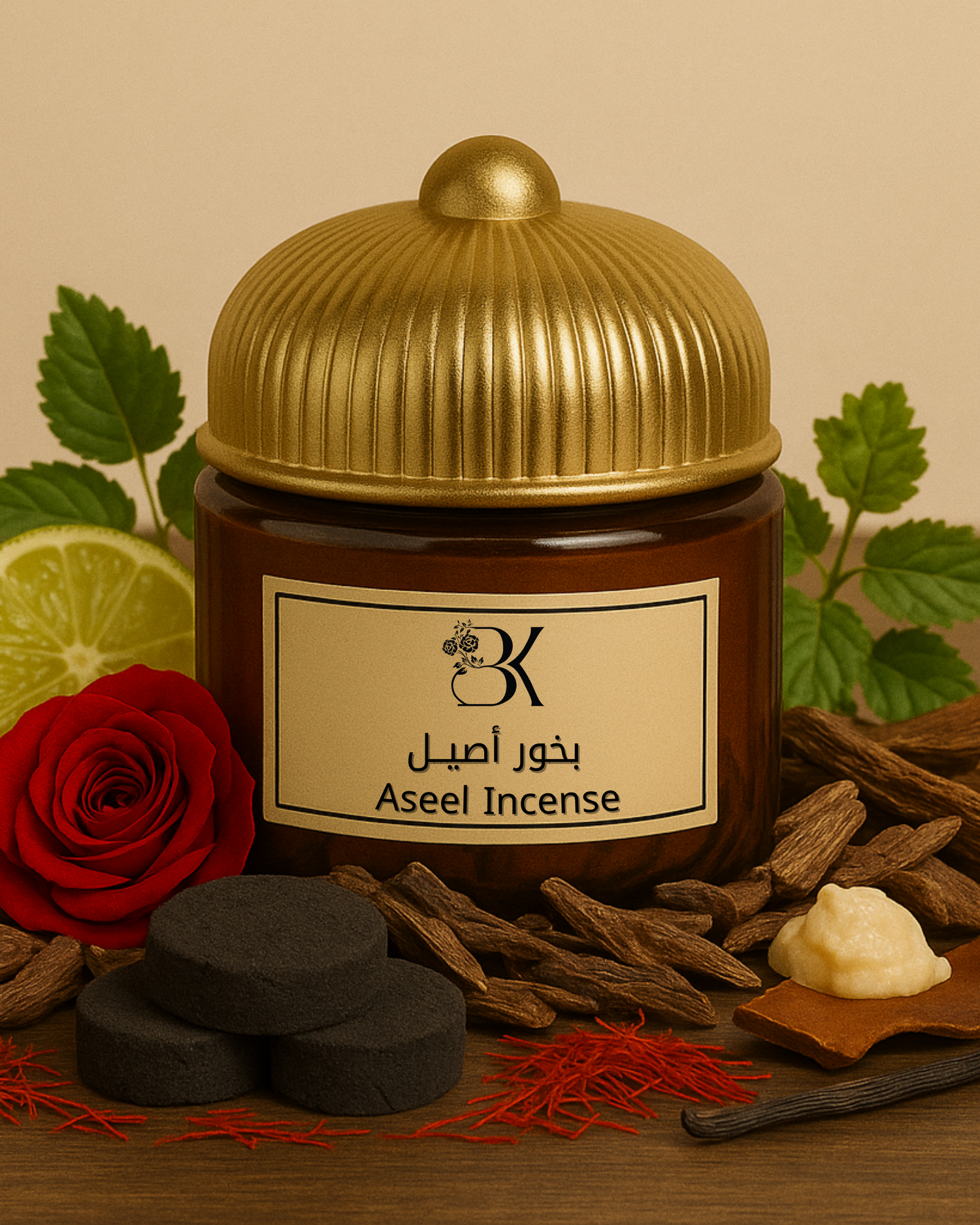 Bazarkom Incense - Aseel (90-100g)