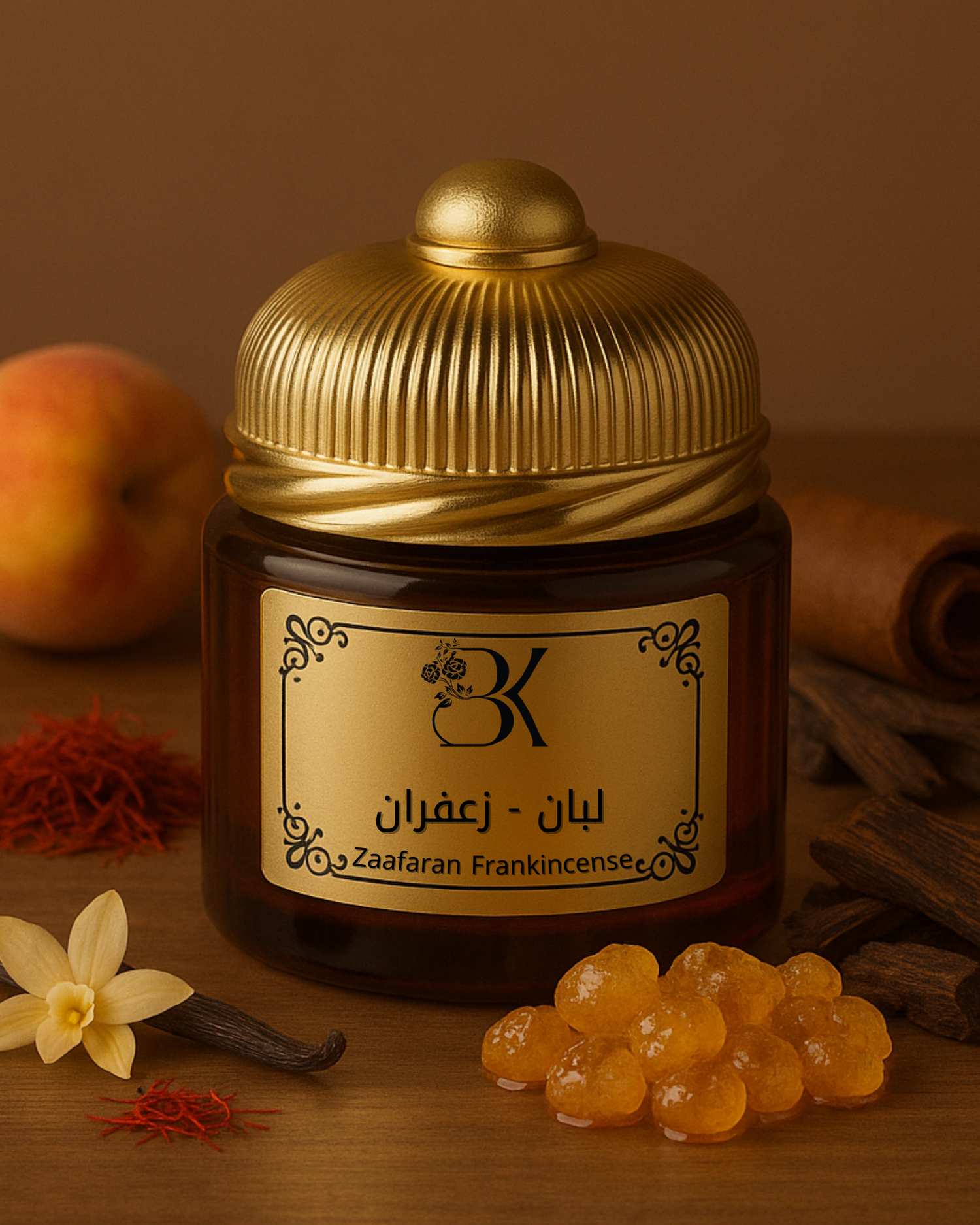 Bazarkom Scented Frankincense -  Zaafaran (120g)