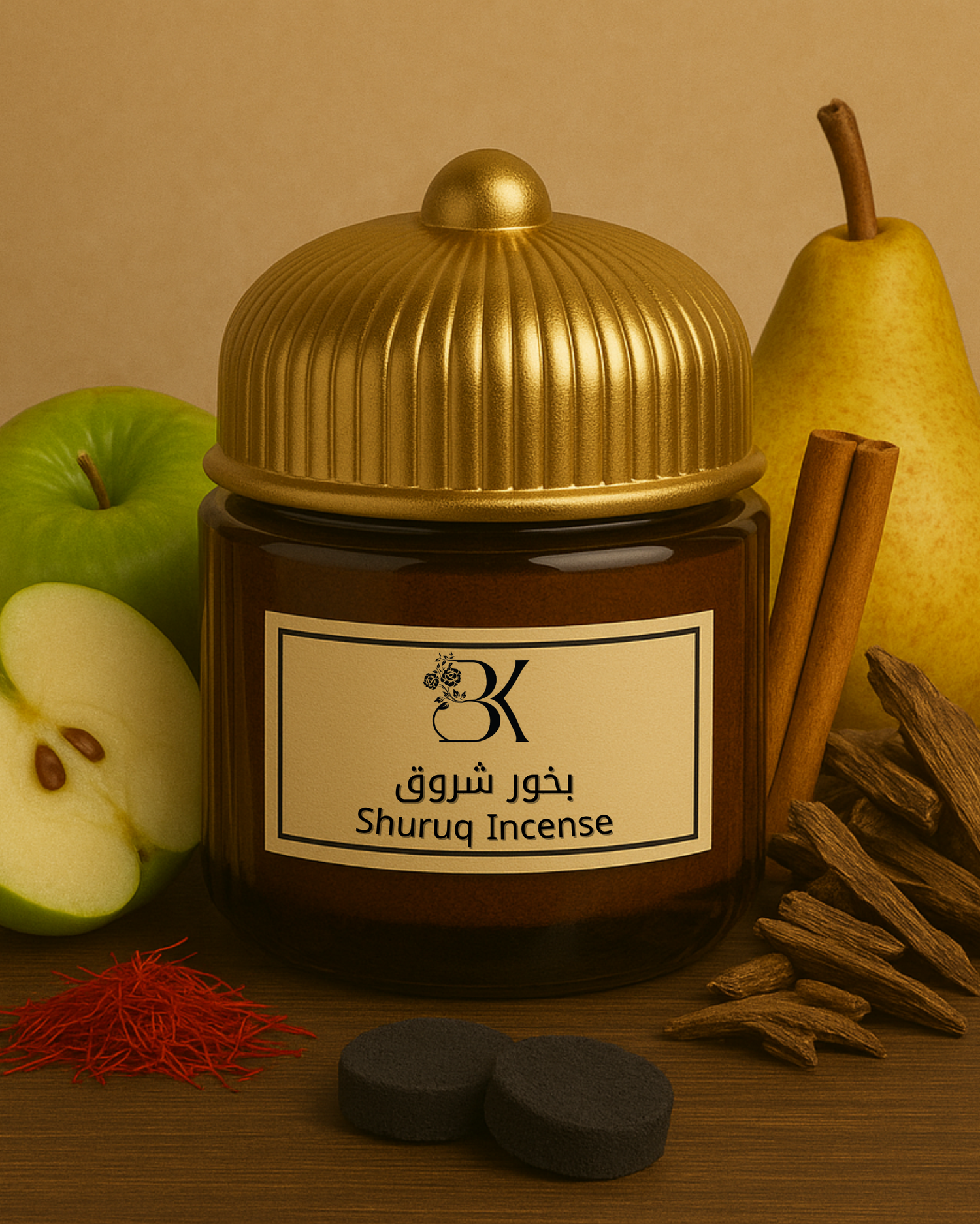 Bazarkom Incense - Shuruq (90-100g)